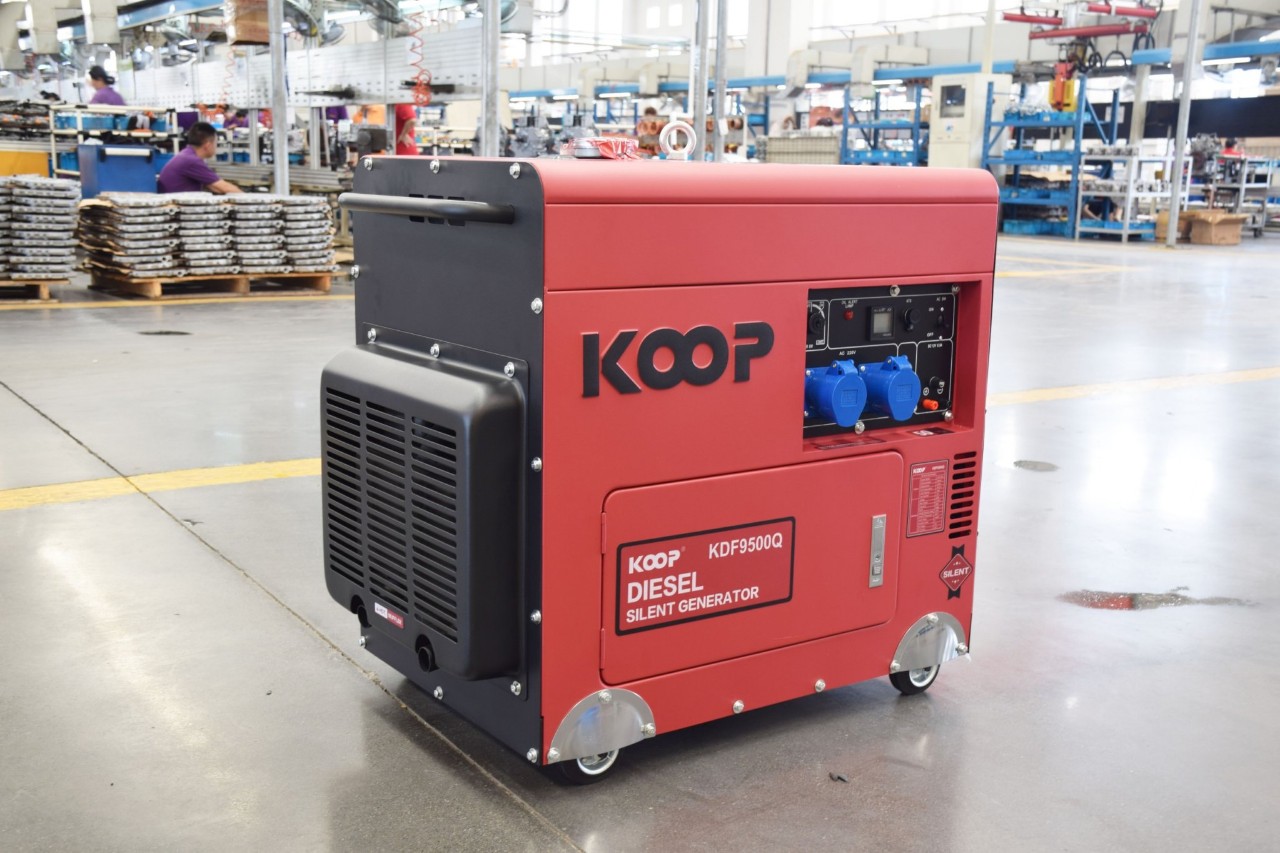Máy phát điện chạy dầu 7Kw KOOP KDF9500Q