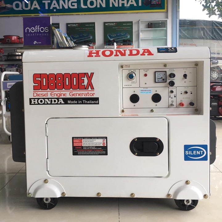 Máy Phát Điện Honda Chạy Dầu 6Kw SD8800EX