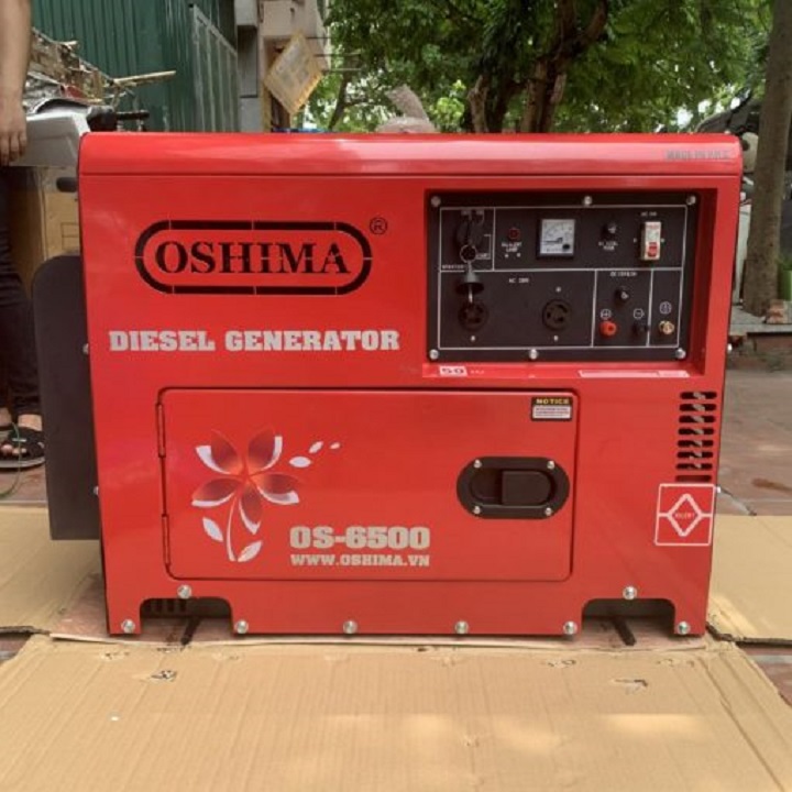 Máy Phát Điện Chạy Dầu 5Kw Oshima OS-6500