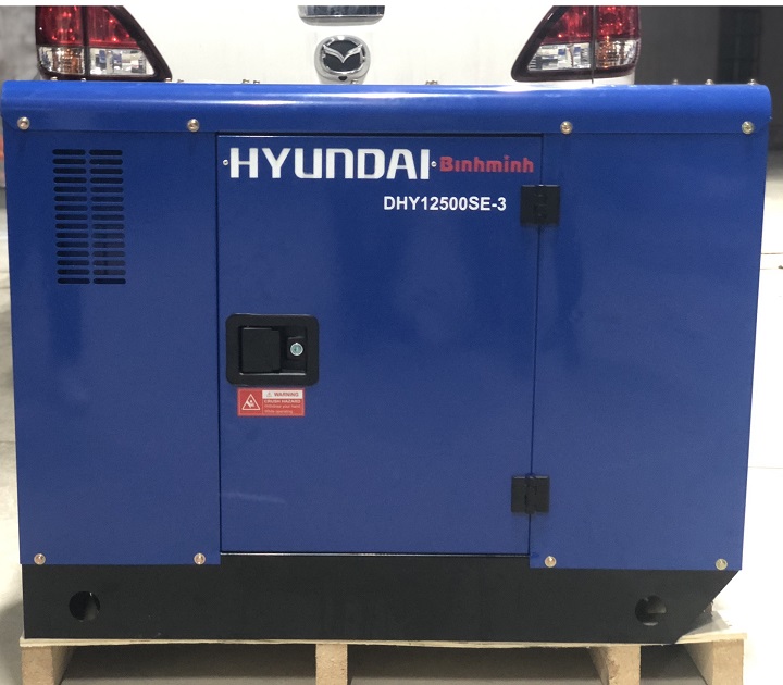 Máy Phát Điện Chạy Dầu Hyundai DHY12500SE-3 13KVA